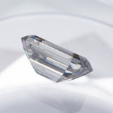 Wholesale Price Moissanite Stone Emerald Cut D Color Blue Green  VVS1 with GRA Certificate 0.5ct-10ct Gemstones