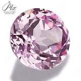 Gorgeous Small-Sized Round Lab-Grown Padparadscha Loose Stones - Perfect DIY Jewelry Supplies