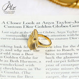 Custom Ring Available in S925/18K Gold Set with Diamond Designed Exclusively for Women Suitable As A Commemorative Gift Unique