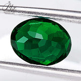 Loose Multi-Size Oval Zambian Emeralds To Create Hypoallergenic DIY Earrings Which Are Ideal As Christmas Gifts For Loved Ones