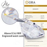 Luxury Multicolor Moissanite Gemstones  Asscher Cut Loose Diamonds  Perfect for Rings Earrings & Pendant Making