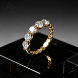Lab Grown Diamond Ring 925 Sterling Silver 14k 18k GRA Certified Round Cut Hypoallergenic Wedding Ring Factory Direct Sale Ideal Gift