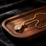 IGI Certificate Lab Grown Diamond Necklace18K Gold Pear Emerald Radiant Shape 1/2ct D Color Pendant Hypoallergenic Direct from Factory Daily & Office Wear Perfect Gift