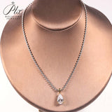8-16 CT Custom Necklace Pear Cut Moissanite White 925 Sterling Silver Jewelry High-Quality Premium Christmas Gift Hypoallergenic