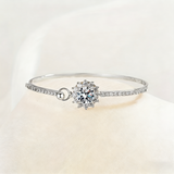 Series Closed Bracelets Set with Moissanite These Bracelets Are Exclusively for Women and Make An Ideal Engagement Gift