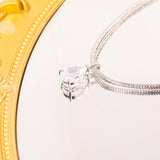 8-16 CT Custom Necklace Pear Cut Moissanite White 925 Sterling Silver Jewelry High-Quality Premium Christmas Gift Hypoallergenic