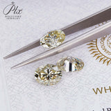 Sparkling Multicolor Moissanite Oval Cut 8Hearts 8Arrows Brilliant Facets Exquisite Loose Gemstones for Jewelry Crafting