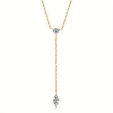 Moissanite Necklace 925 Silver with VVS1 Clarity Multiple Styles Available Sparkling Jewelry for Weddings Anniversaries or Gifts