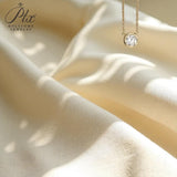 0.5-1CT Lab Grown Gemstone Necklace Series in 10K/14K/18K Gold Exclusive for Women Perfect Christmas Gift Choice Hypoallergenic