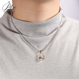 8-16 CT Custom Necklace Pear Cut Moissanite White 925 Sterling Silver Jewelry High-Quality Premium Christmas Gift Hypoallergenic