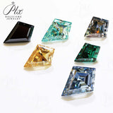 Wholesale Loose Moissanites Stones Kite Cut D Color VVS1 Gemstone Lab Grown Moissanite Diamonds  Jewelry Making Supplies