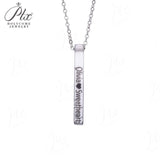 Moissanite Cubic Pendant Necklace VVS1 D Color 35mm  for Women Man S925 Sterling Silver Luxury for Lady GRA Gift Jewelry Custom
