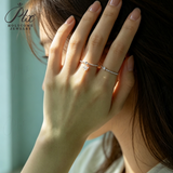 Moissanite Ring Star Cut GRA VVS1 Clarity 925 Sterling Silver Daily Match Office Wear Women Fashion Ring Hypoallergenic