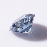 Lab Grown Moissanite Diamond Primary Color VVS1 Clarity Round Shape Brilliant Cut Beads Advanced Jewelry Making Materials