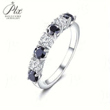 S925 Silver Gemstone Ring with Brilliant Cut Moissanite Stones More Choices Of Color Elegant & Stylish Jewelry for Women