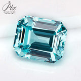 0.86-13.7CT Emerald Cut Lab-Grown Paraiba Loose Stones - Classic Christmas Gift For Loved Ones