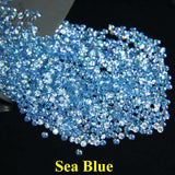 [ Big Factory ] Wholesale 1ct Loose Moissanites Stone Small Size 0.7mm~3.0mm D Color VVS1 Lab Grown Black Moissanite Diamonds