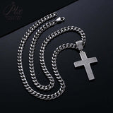 Dazzling Moissanite Hip-hop Cross Necklace - Hypoallergenic Choice for Easter Gifting to Family For Both Men and Women