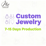 Custom Moissanite Jewelry Fashion Style  Lab Diamond CZ S925 9K 10K 14K 18K Customize Jewelry Different Materials GRA Jewel Gift