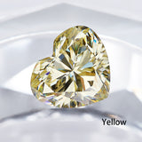 Moissanite Loose Stone Heart Cut D Color with GRA Certificate Beads for DIY Jewelry Making Wholesale Top Quality No Fade Beads