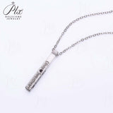 Moissanite Cubic Pendant Necklace VVS1 D Color 35mm  for Women Man S925 Sterling Silver Luxury for Lady GRA Gift Jewelry Custom