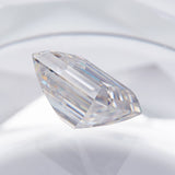 Wholesale Price Moissanite Stone Emerald Cut D Color Blue Green  VVS1 with GRA Certificate 0.5ct-10ct Gemstones