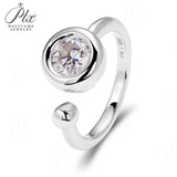Round Shape Bezel Wrap Ring Women Only Gifts For Festivals And Anniversaries
