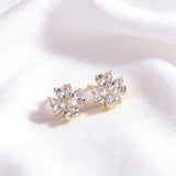 2.4ct Heart Cut Moissanite Earrings White Gold Yellow Gold Romantic Fine Jewelry Gift for Her Valentine Wedding Anniversary