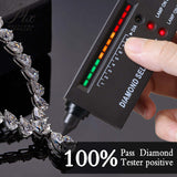 Pear Cut Engagement Moisssanite Tennis Necklace 925 Sterling Silver Jewelry Lady‘s Moisssanite Diamond Chain for Women