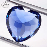 0.34-7.85ct Anti-Allergy Multi-Size Loose Heart Lab-Grown Sapphires Essential Materials For DIY Jewelry Crafting