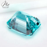 0.86-13.7CT Emerald Cut Lab-Grown Paraiba Loose Stones - Classic Christmas Gift For Loved Ones