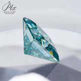 Moissanite Stone Moissanite Stone 0.35ct-5ct Colorful VVS1 Princess Shape Excellent Beads For Women's Jewelery Diamond Ring