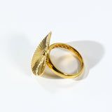 Custom Ring Available in S925/18K Gold Set with Diamond Designed Exclusively for Women Suitable As A Commemorative Gift Unique