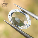 Rose Oval Shape 3.04/5.51ct VS1 Lab Grown Diamond White Gemstone IGI Certificate CVD HPHT DIY Material Jewelry Women Rings Charm