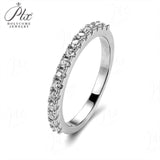7 Stones Moissanite Stackable Band Ring Women Only Gifts For Festivals And Anniversaries