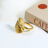 Custom Ring Available in S925/18K Gold Set with Diamond Designed Exclusively for Women Suitable As A Commemorative Gift Unique