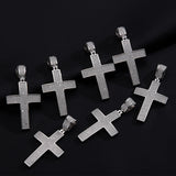 Dazzling Moissanite Hip-hop Cross Necklace - Hypoallergenic Choice for Easter Gifting to Family For Both Men and Women