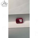 Jewelry Raw Material Wholesale - Multi-Size Emerald-Cut Lab-Grown Ruby