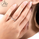 7 Stones Moissanite Stackable Band Ring Women Only Gifts For Festivals And Anniversaries