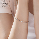 Round Closed Bracelets Set with Moissanite These Bracelets Are Exclusively for Women and Make An Ideal Engagement Gift