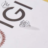 CVD HPHT Half Moon Loose Gemstone 1.02ct E Color VVS2 Lab Grown Diamond IGI Certificate Jewelry Making Materials Rings Nacklaces