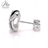 X Cross Moissanite Stud Earrings Women Only Gifts For Festivals And Anniversaries