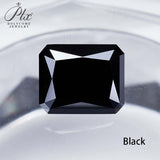 Loose Moissanite Stone 1 Carat Size 5x7mm Lab Grwon Diamond Brilliant Radiant Cut D Color  charms for jewelry making