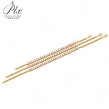 Moissanite Bracelet 3mm D Color VVS1 925 Sterling Silver GRA Factory Direct Hypoallergenic Comfortable Daily Commute Jewelry