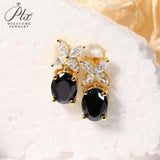 Moissanite Earrings Emerald/Ruby/Sapphire Styles 925 Silver Gift-Ready Hypoallergenic Fade-Resistant Factory-Direct Women Only