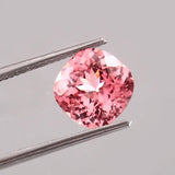Cushion Shape Lab-Grown Padparadscha Loose Gems - Great for DIY Jewelry Making
