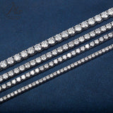 Mozambique Stone Tennis Bracelet & Necklace  3mm 4mm 5mm 6.5mm  Unisex Bracelet Exquisite Christmas Gift Hypoallergenic