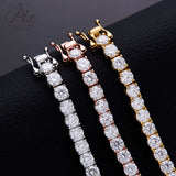 6.5mm Tennis Bracelet/Necklace Exquisite D-Color Moissanite Unisex Elegant Jewelry Anniversary Gift Allergy-Resistant