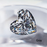 Moissanite Loose Stone Heart Cut D Color with GRA Certificate Beads for DIY Jewelry Making Wholesale Top Quality No Fade Beads