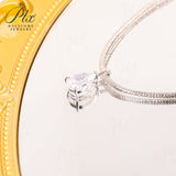 8-16 CT Custom Necklace Pear Cut Moissanite White 925 Sterling Silver Jewelry High-Quality Premium Christmas Gift Hypoallergenic